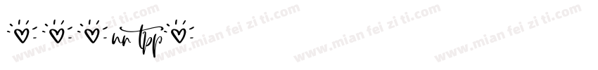 Chin up字体转换